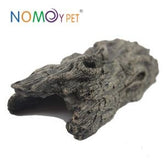 Nomoy Reptile Bark Decoration Wood Effect Cork Hide Away Tunnel (13x5x3cm)